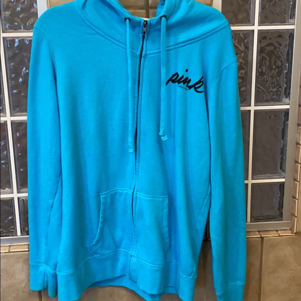 Blue Jacket Pink Vs